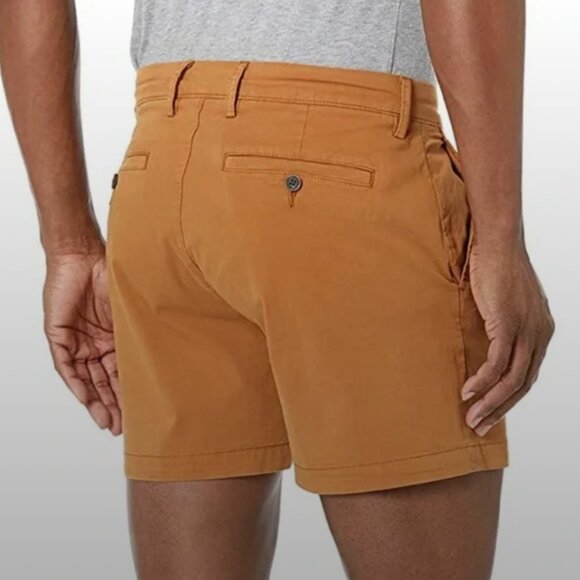 Amazon Essentials Men's Slim-Fit 5" Flat-Front Comfort Stretch Chino Shorts, NWT - Picture 2 of 3